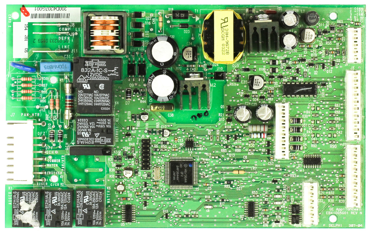 GE 200D4207G001 Refrigerator Control Board