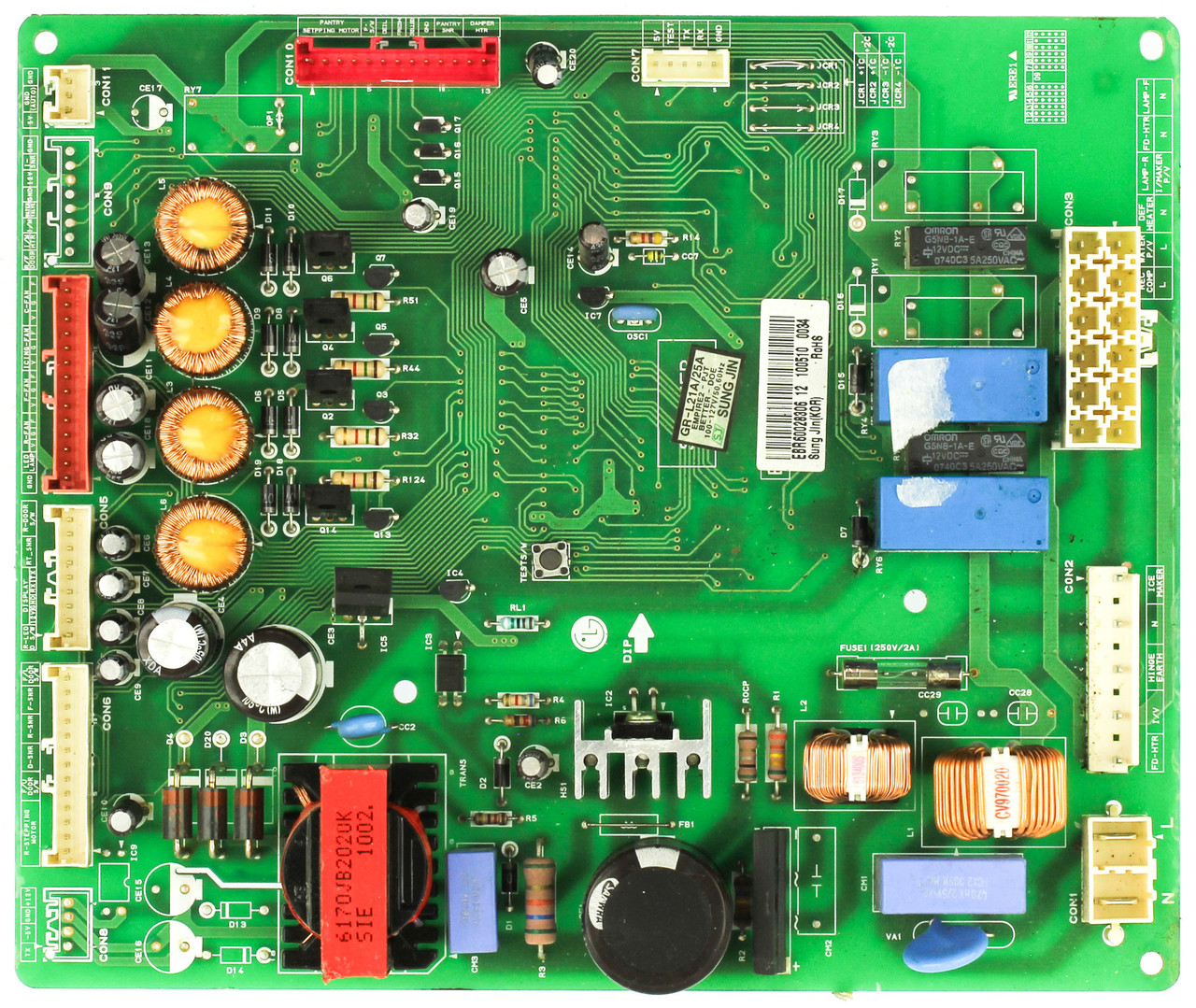 LG EBR60028306 Refrigerator Electronic Control Board