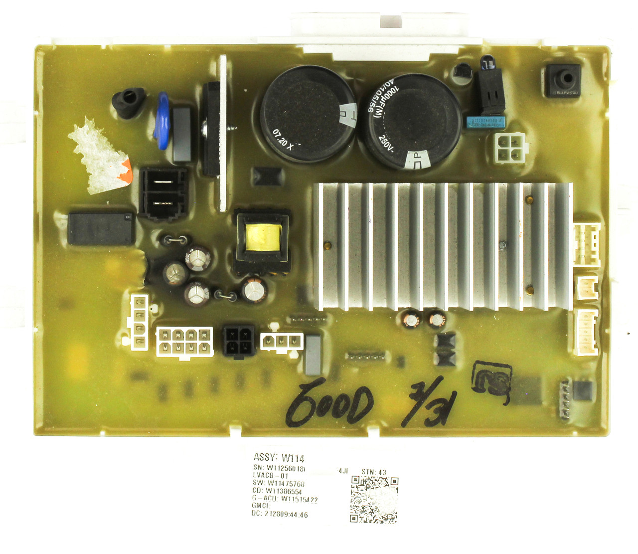 Whirlpool W11413659 Washer Control Board