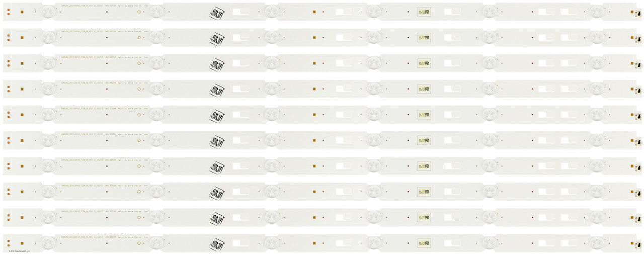 Sony LM41-00116K LED Backlight Strips (10) XBR-65X750D NEW