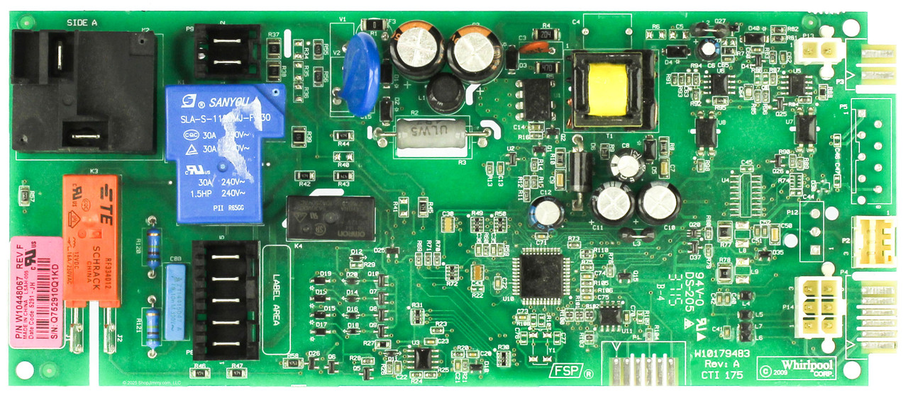 Whirlpool W10448067-NH Dryer Control Board