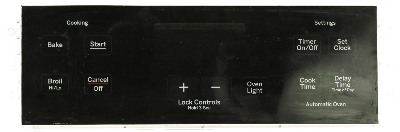 GE WB27K10452-Black  Range Control Board