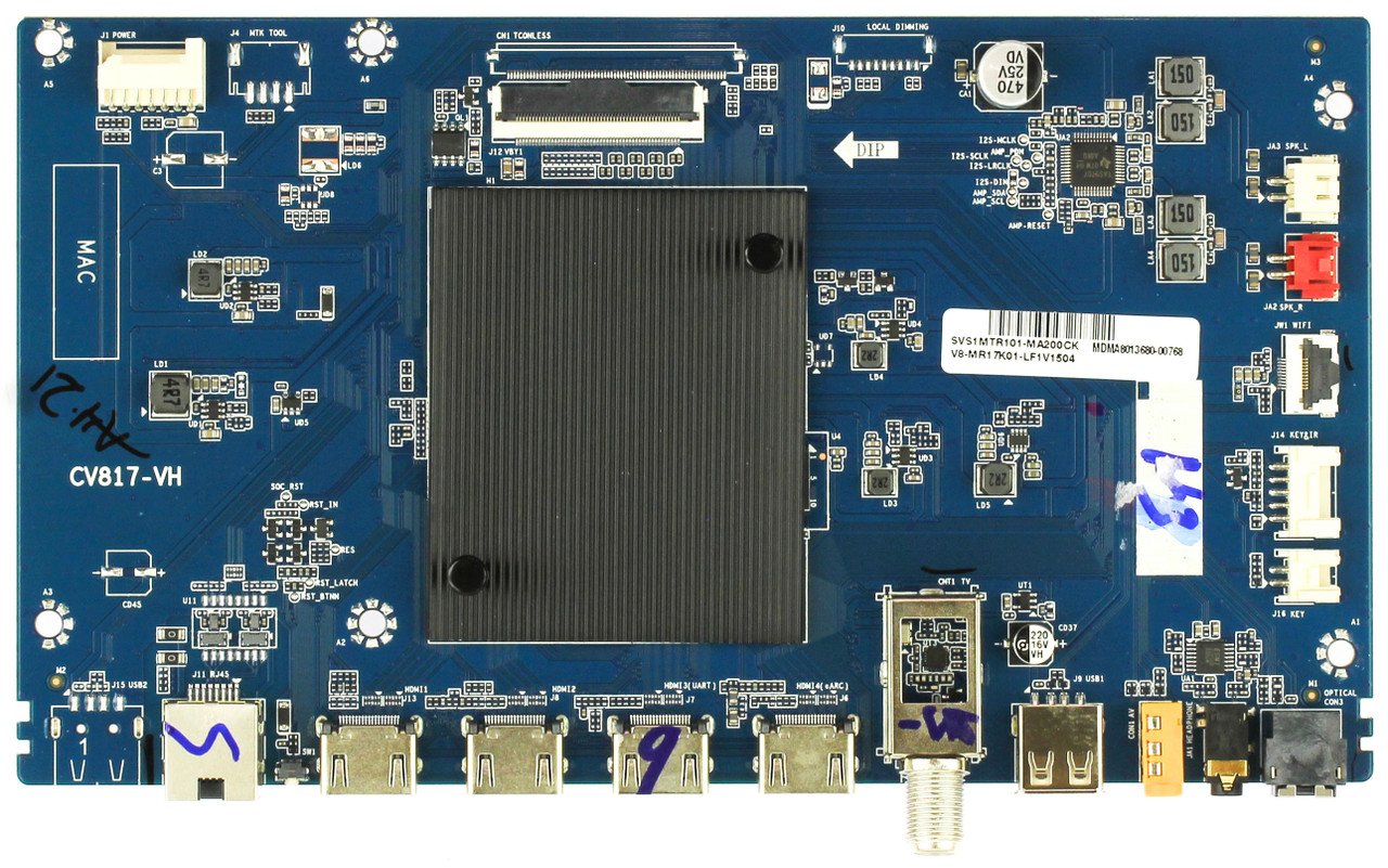 Philips SVS1MTR101-MA200 Main Board for 65PUL6673/F7 (CCQ)