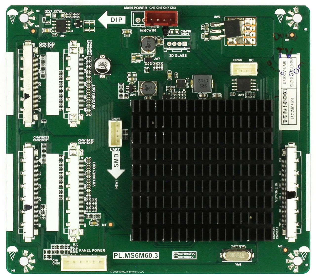 Sceptre 8142150000042 FRC Board