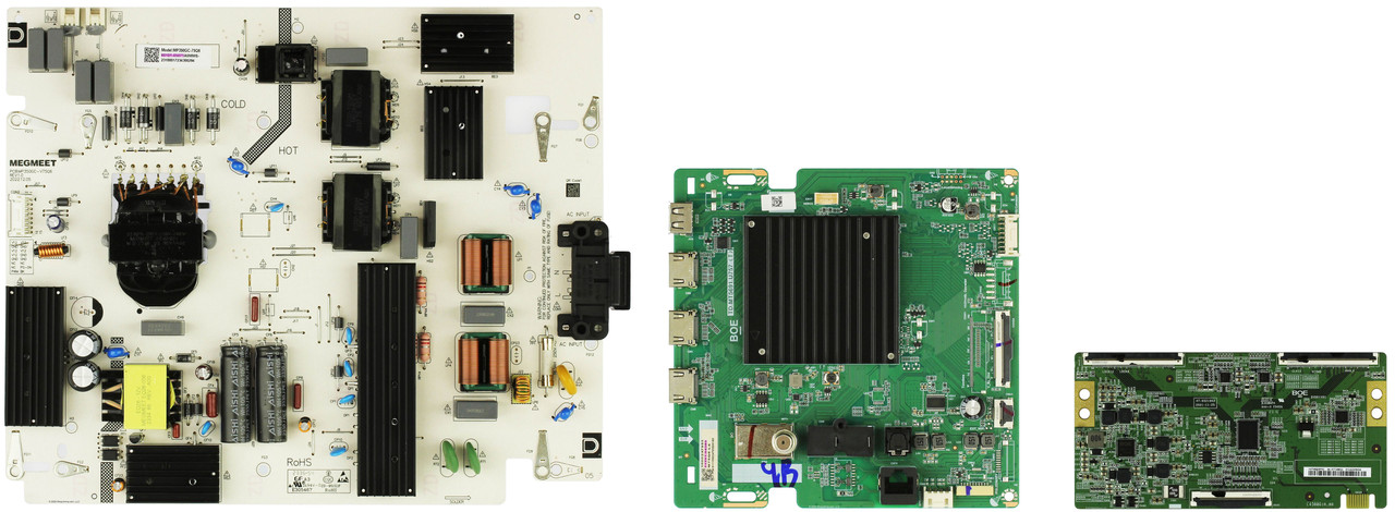 Vizio M75Q6-L04 Complete LED TV Repair Parts Kit