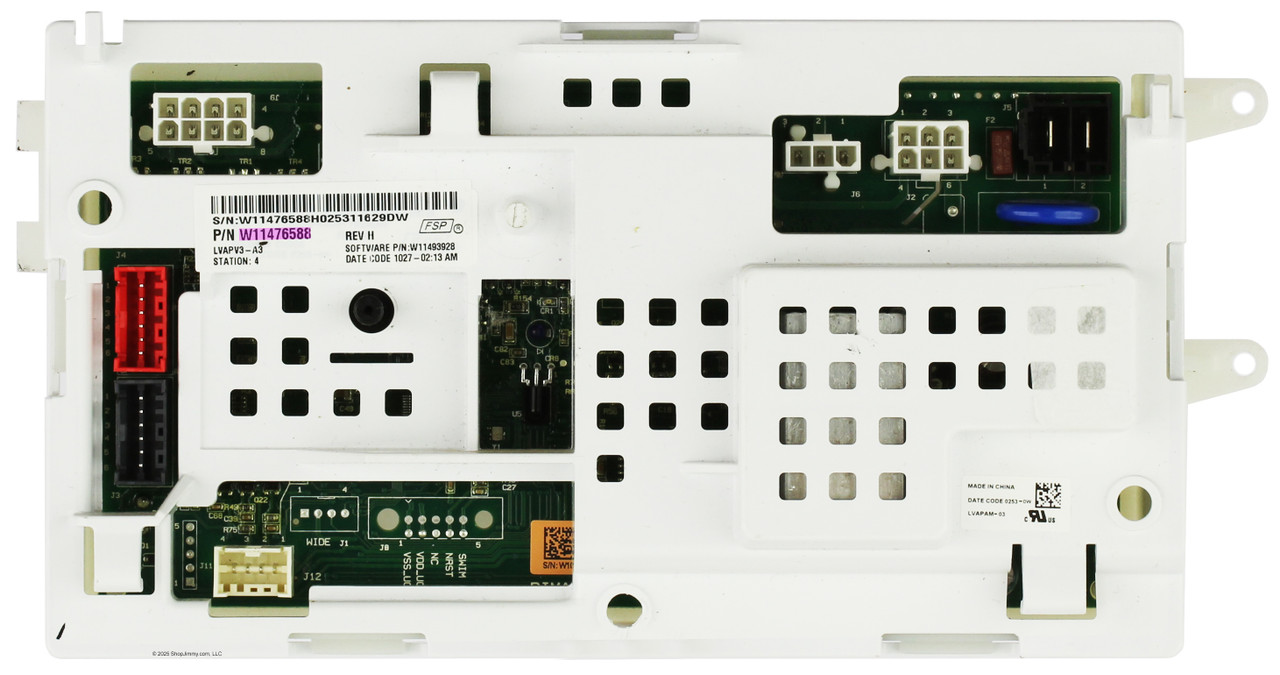 Crosley Whirlpool W11476588 Washer Control Board