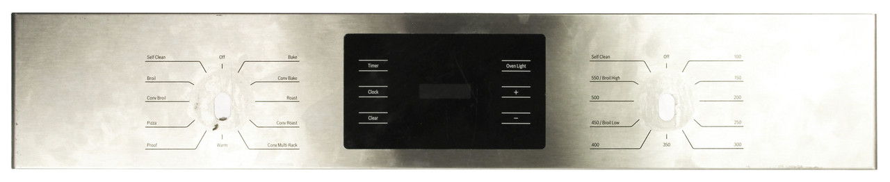 Bosch 00771322 Range Control Panel in Stainless Steel