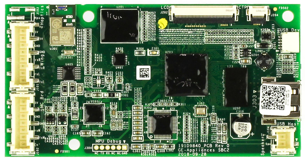 GE 191D9840G002 Refrigerator Control Board