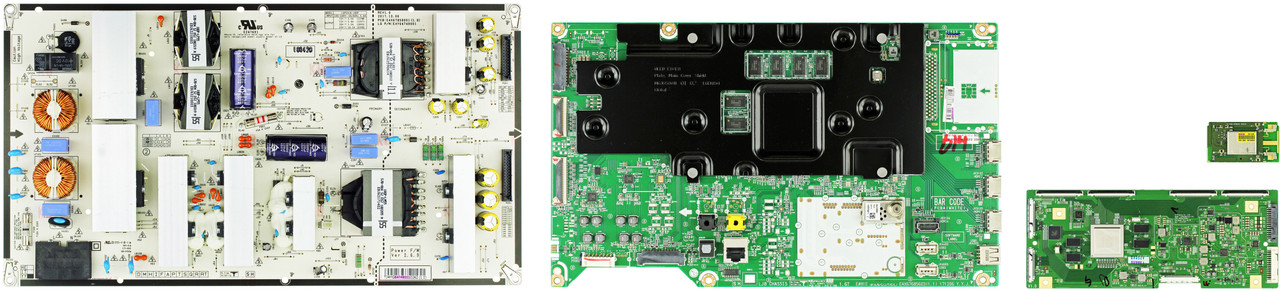 LG OLED55C8PUA.BUSWLJR Complete LED TV Repair Parts Kit