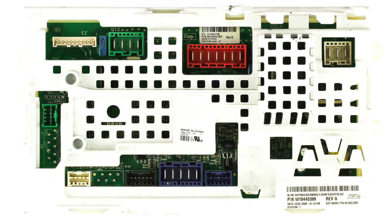 Crosley W10445399 W10480291 Washer Control Board