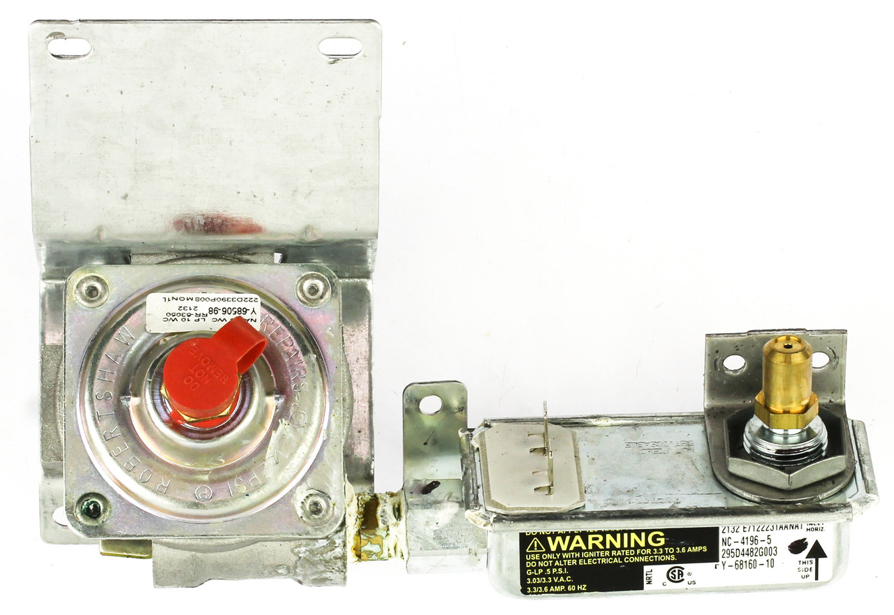 GE WB21X29149 Range Oven Gas Valve & Pressure Regulator