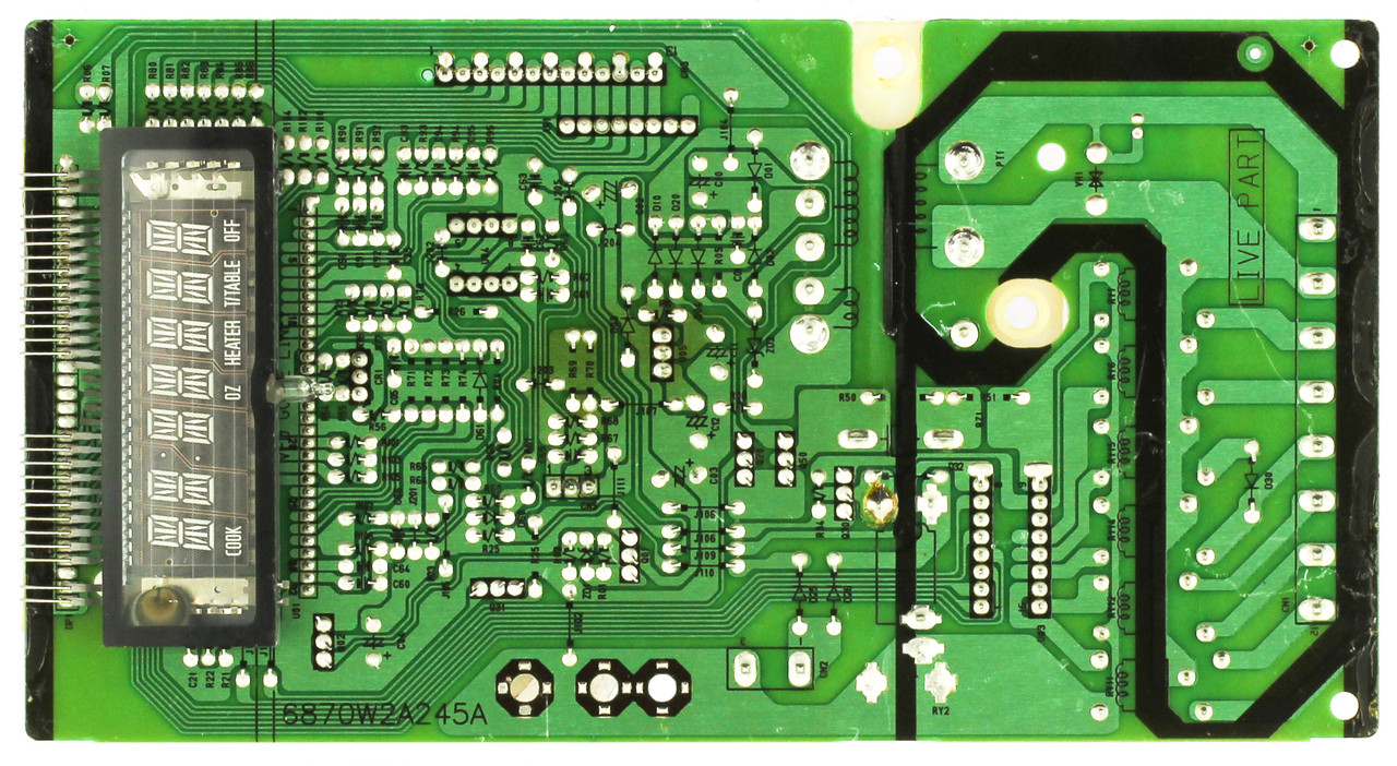 LG 6871W2S245E Microwave Control Board