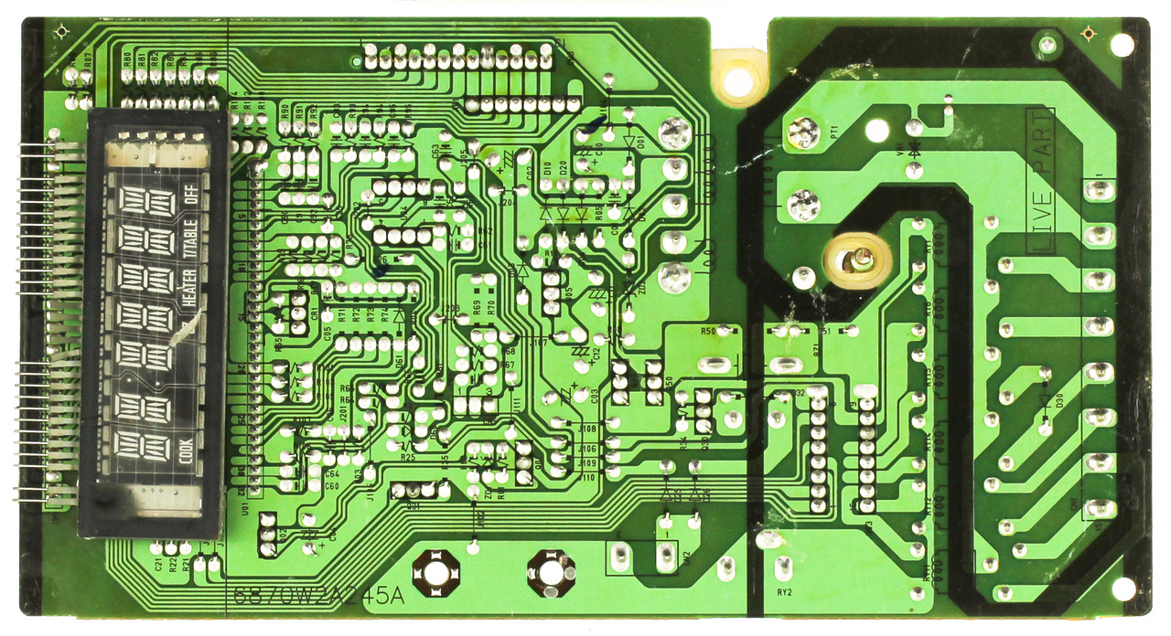 LG 6871W2S245B Microwave Control Board