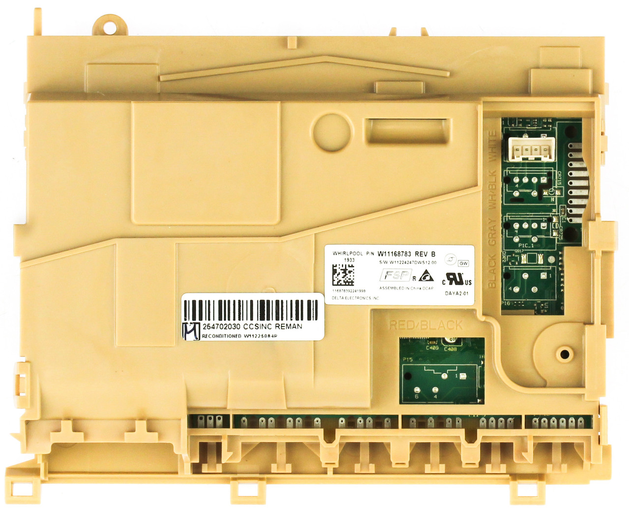 Maytag W11168783 Dishwasher Control Board