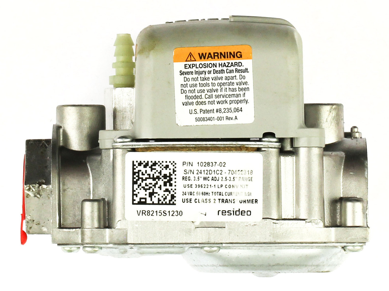 Lennox 74W26 102837-02 Gas Valve