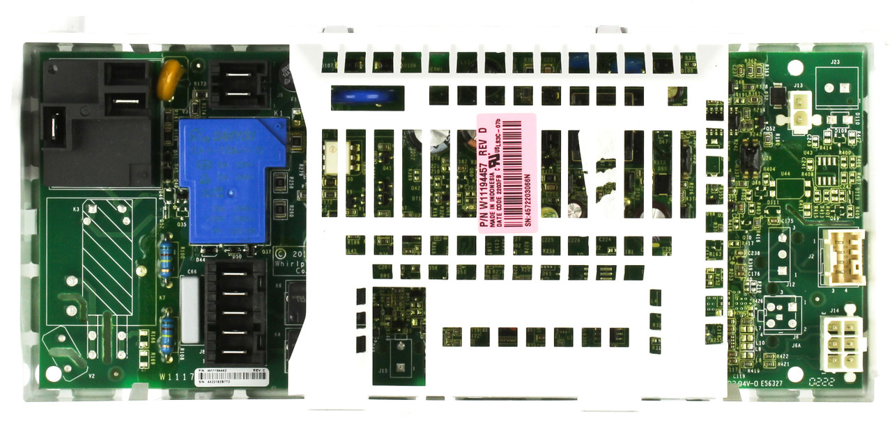 Whirlpool W11577203 Dryer Main Control Board