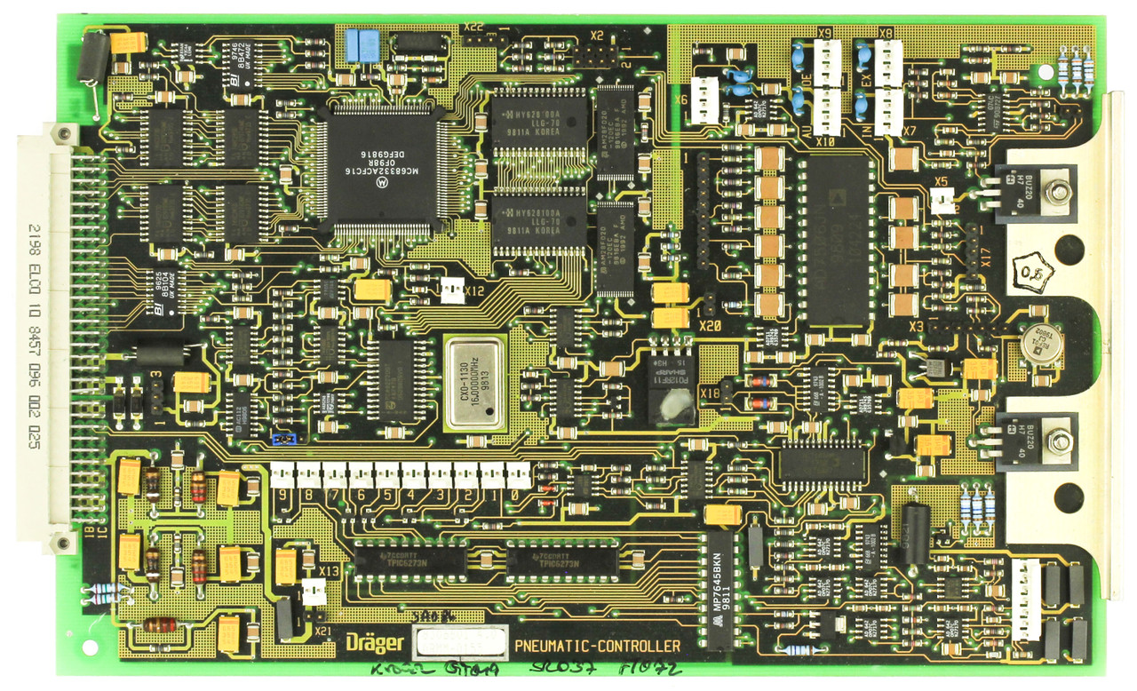 Drager 8306601 Evita 2 Dura Ventilator Control Board