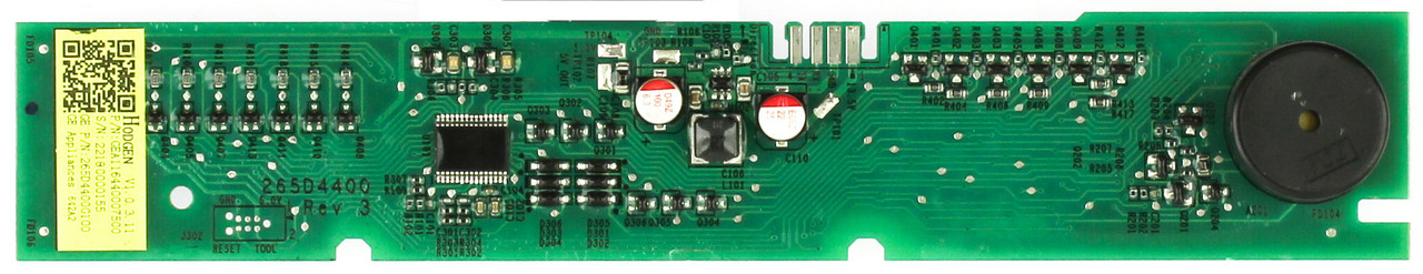 GE 265D4400G100 Dishwasher Control Board
