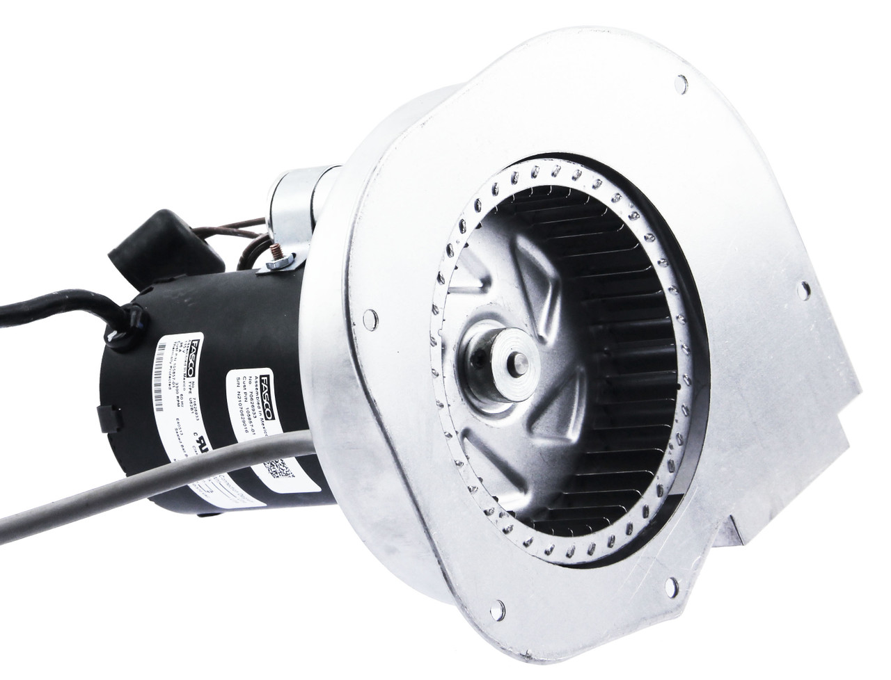 Fasco 70626933 Inducer Blower Motor Assembly- WITH CUT CORD