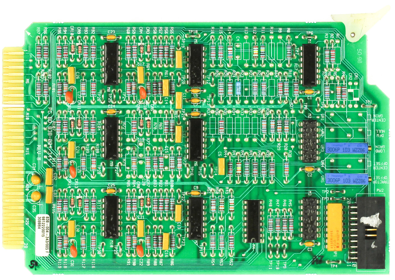 Raymond Forklift 838-004-343/005 Filter Card