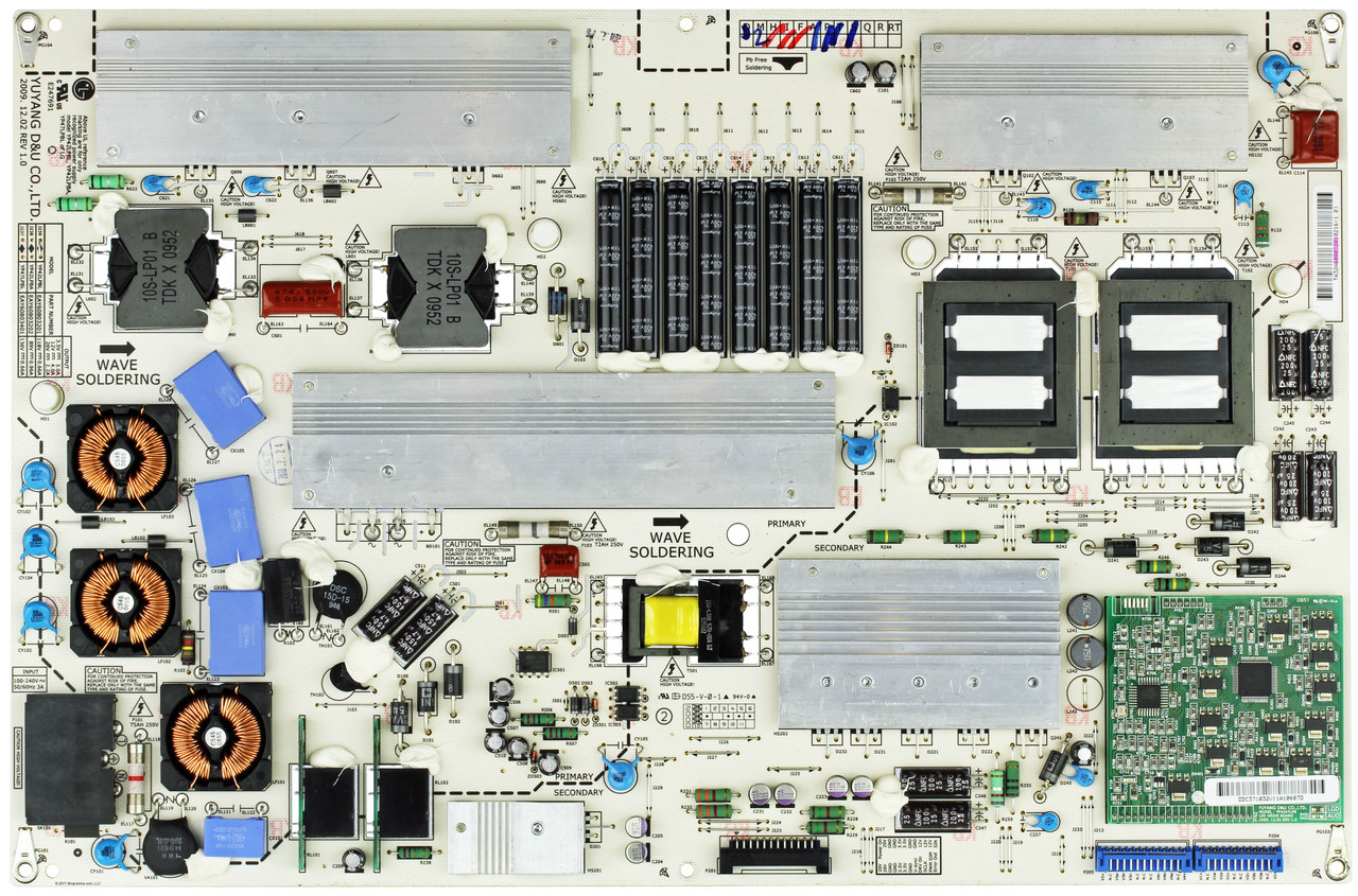 LG EAY60803201 (YP42LPBL) Power Supply Unit