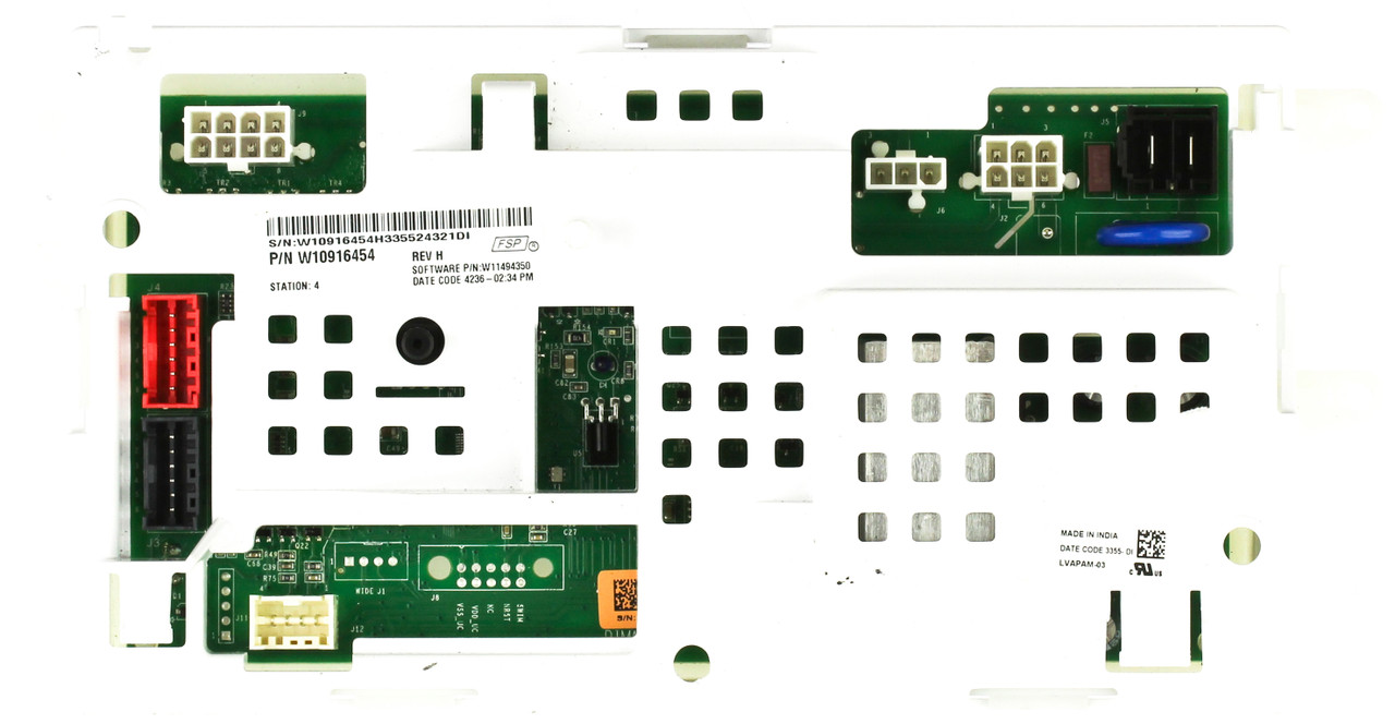 Whirlpool W10916454 Washer Control Board