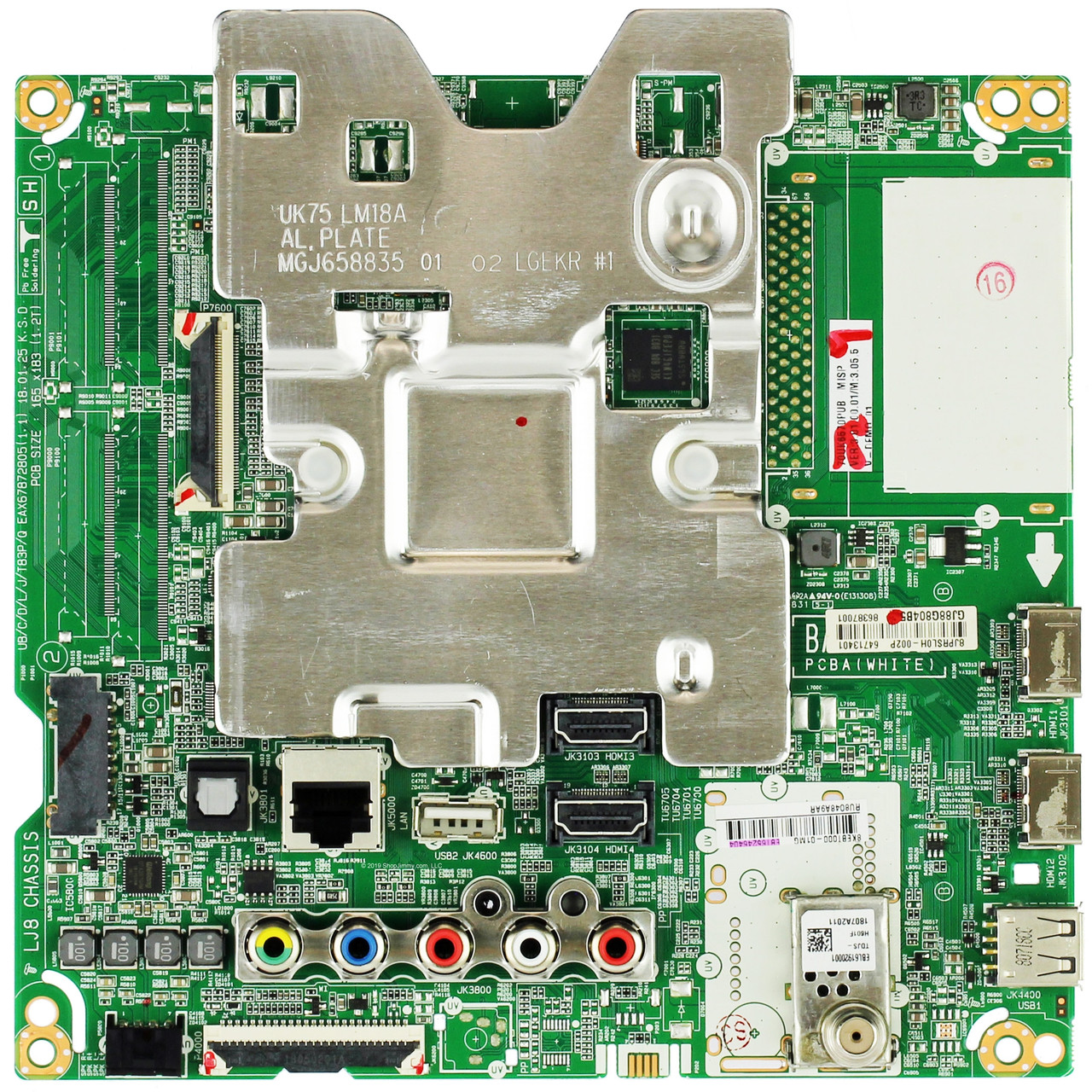 LG EBT65246404 Main Board for 70UK6570PUB.AUSMLJR 70UK6570AUB.AUSMLJR