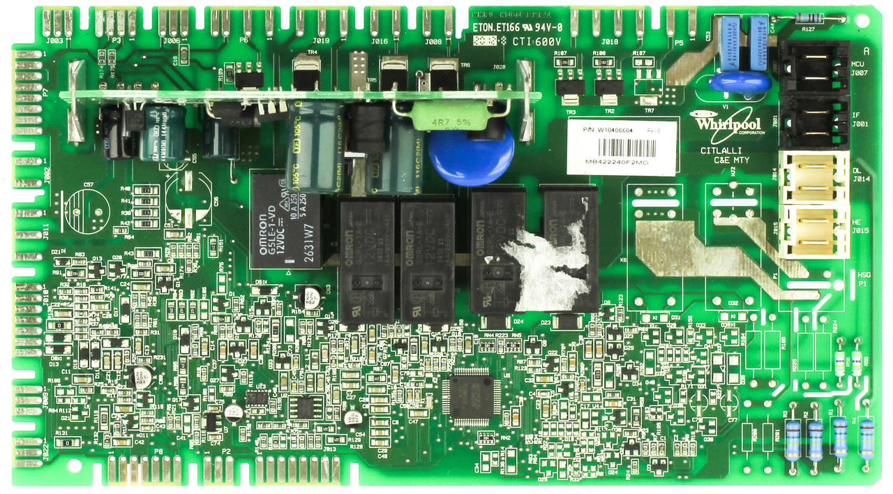 Whirlpool W10406604 Washer Control Board 