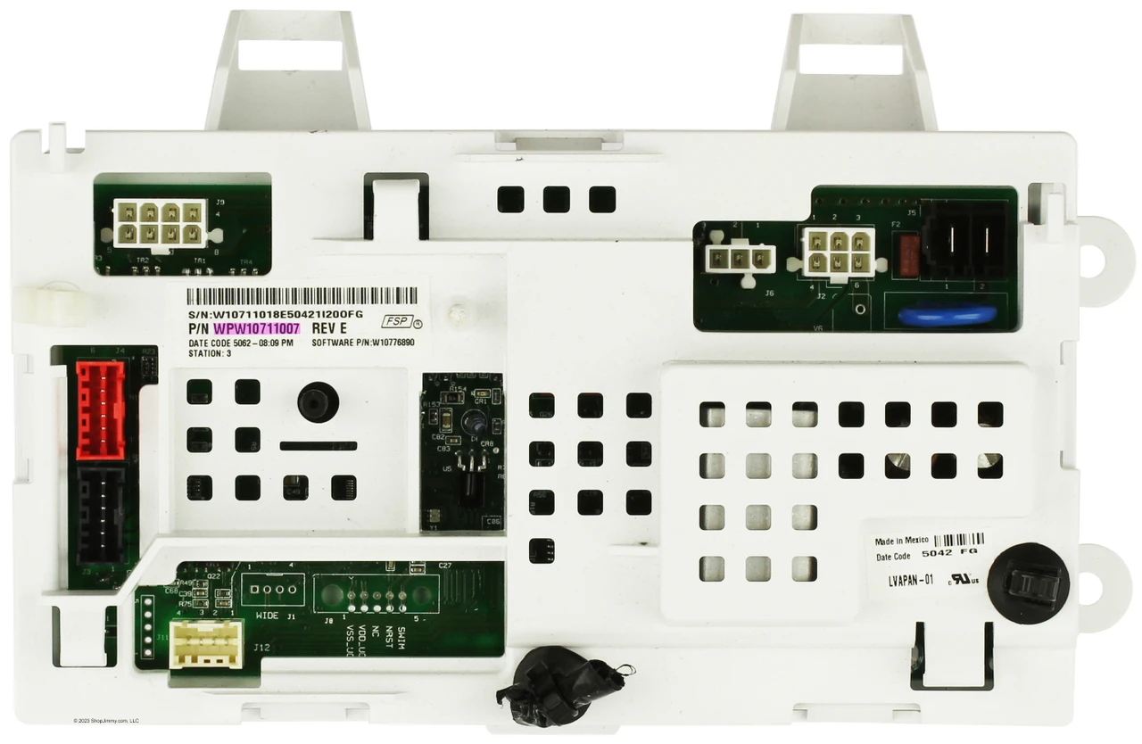 Whirlpool WPW10711007 Washer Control Board