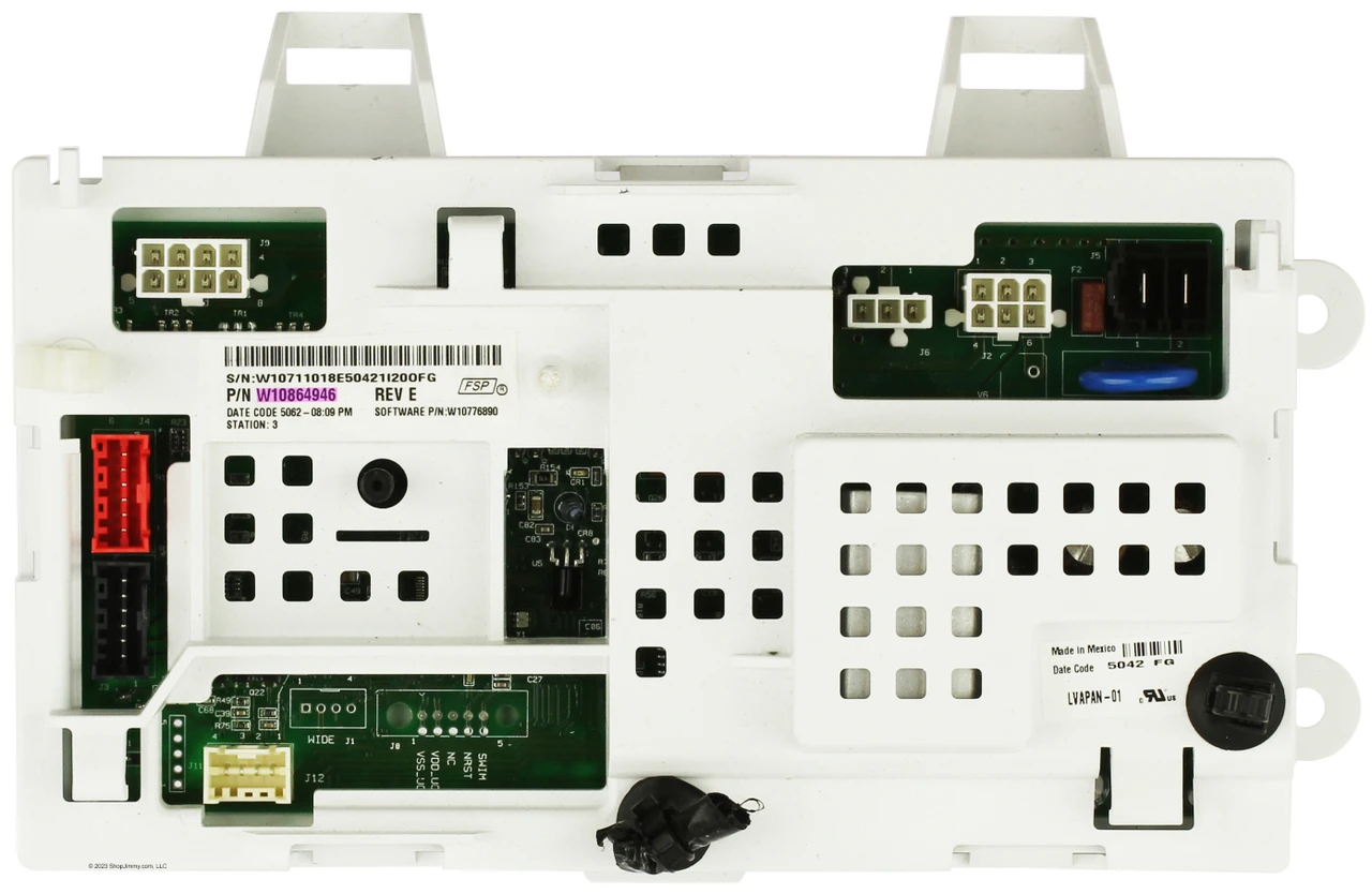 Whirlpool W10864946 Washer Control Board