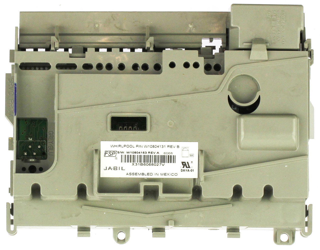 Whirlpool Dishwasher W10804131 Control Board
