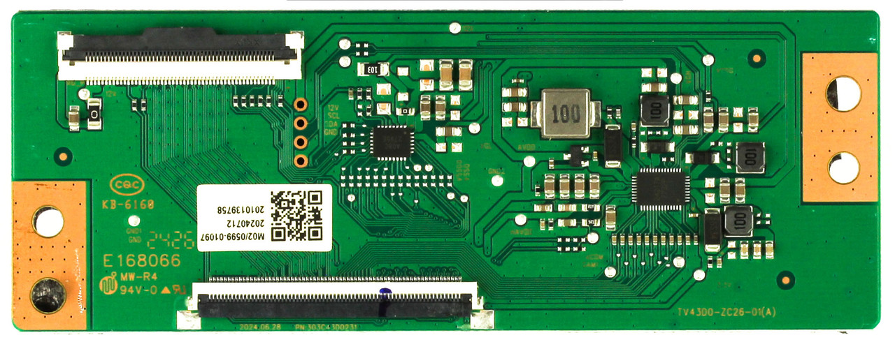 Onn 513C43D0M02 T-Con Board (43-inch models ONLY)