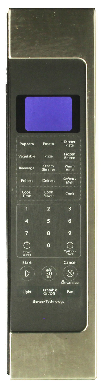 Whirlpool W10513866 Microwave Control Panel