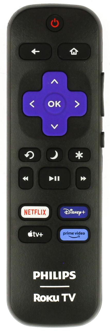 Philips 3026000182 Netflix Disney Apple Prime Remote Control -- NEW