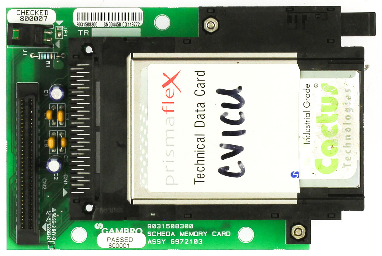 Gambro 6972103 Scheda Memory Card