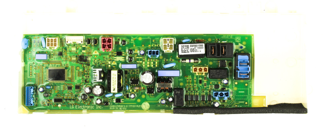 LG Dryer EBR80198608 Main Control Board
