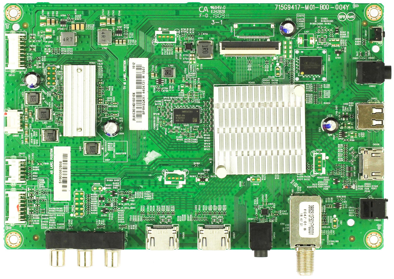 Insignia 756TXICB01K015 Main Board