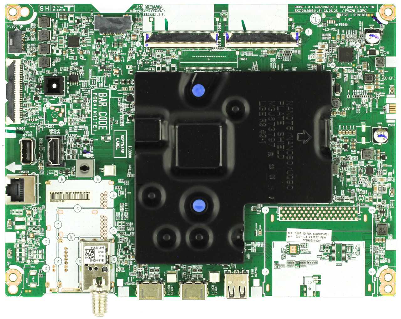 LG EBU68006701 Main Board for 55UT7000PUA