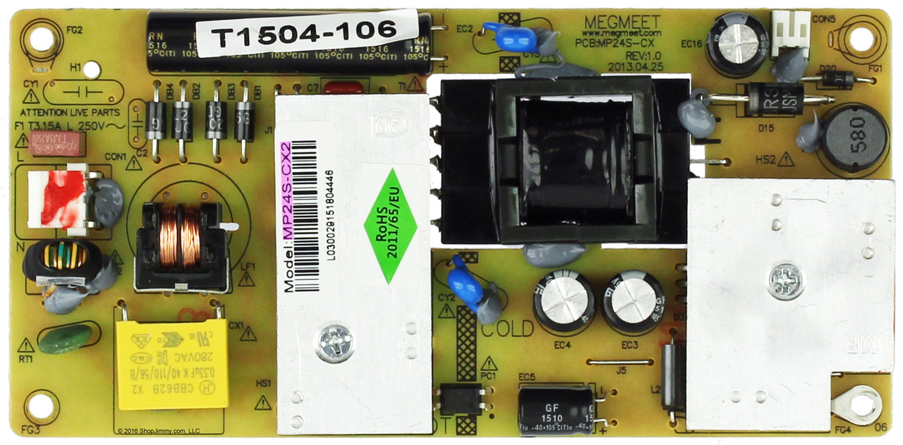 Proscan MP24S-CX2 Power Supply for PLED2329A A1504