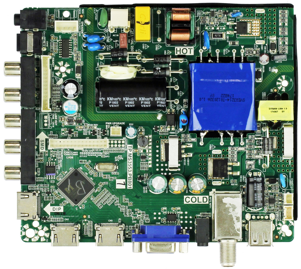 Element Main Board / Power Supply for E2T4019 (Version 2--See Note)