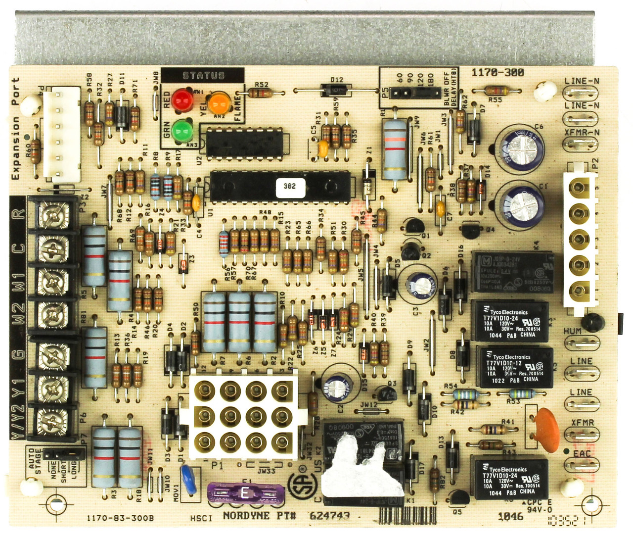 Nordyne 624743 Furnace Control Board