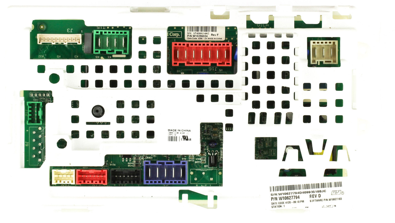 Whirlpool W10627794 Washer Control Board