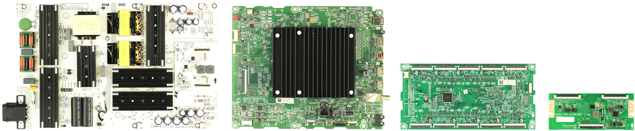 Hisense 75U75QG Complete LED TV Repair Parts Kit VERSION 1