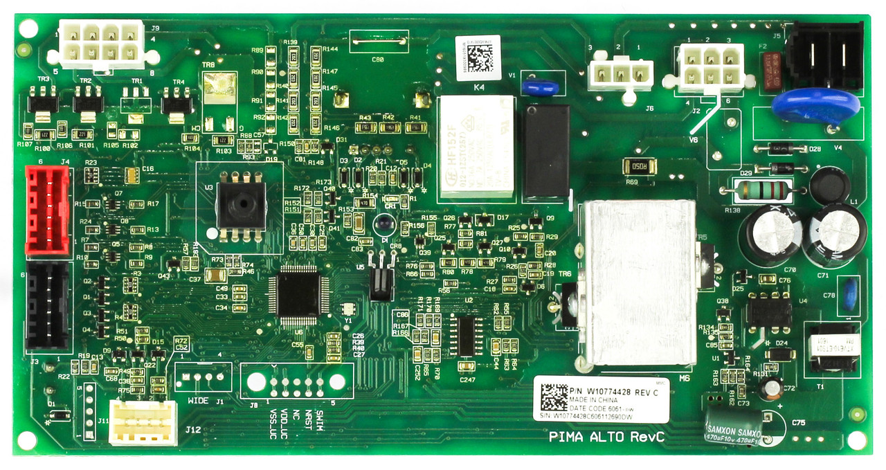 Whirlpool Crosley Washer W10862206 Control Board WTW4816FW1 WTW4816FW0-NO-HOUSING