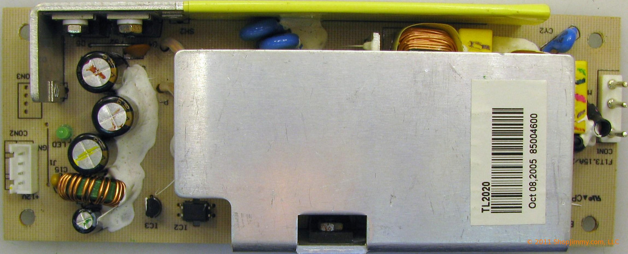 Insignia 1029792 (JSK1060-004, 72200022, F1T3.15A) Power Board