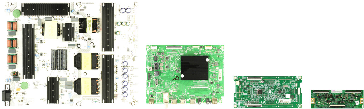 Toshiba 75M550NU Complete LED TV Repair Parts Kit VERSION 1