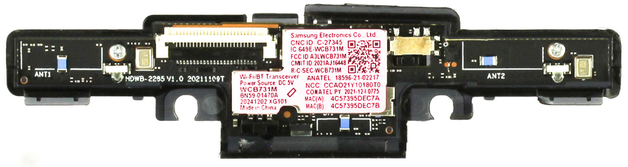 Samsung BN59-01470A (WCB731M) Wi-Fi and Bluetooth Wireless Module