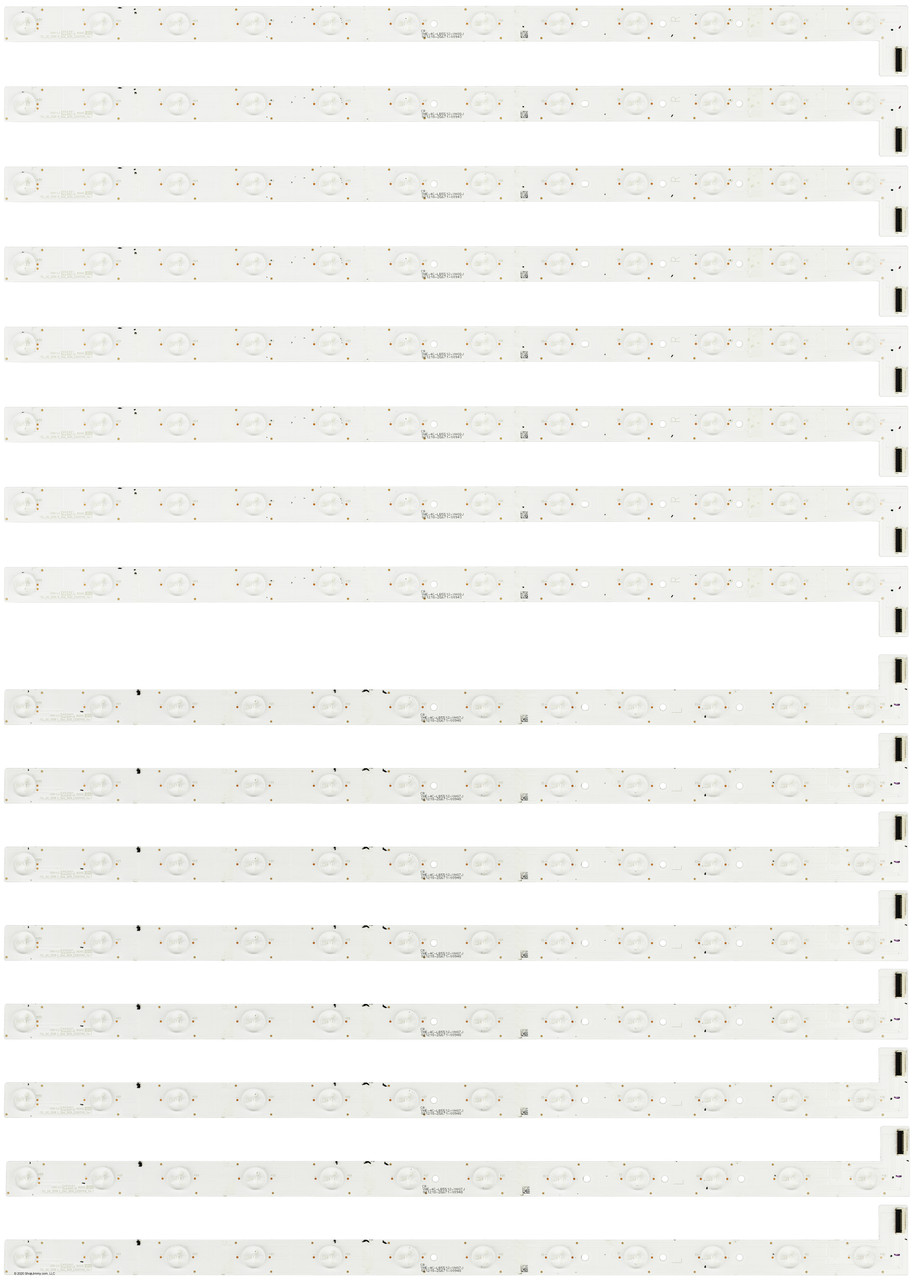 TCL GIC 55V6 R L 12EA 3030 LX20171110 LED Backlight Strips (16)