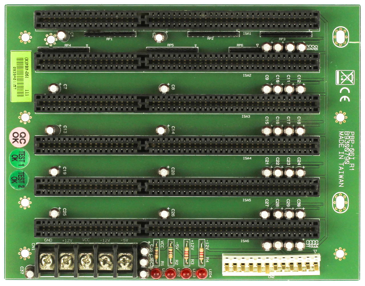 Portwell PBP-061 Backplane Circuit Board