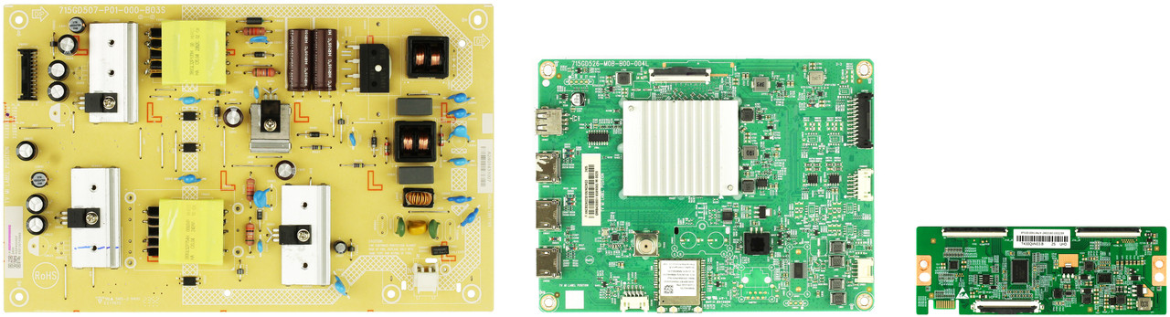 Vizio V4K43M-0801 Complete LED TV Repair Parts Kit - V2